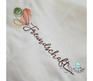 ADVENTSKALENDER 1. Dezember - Stickserie - Rose Liebe Freundschaft Familie